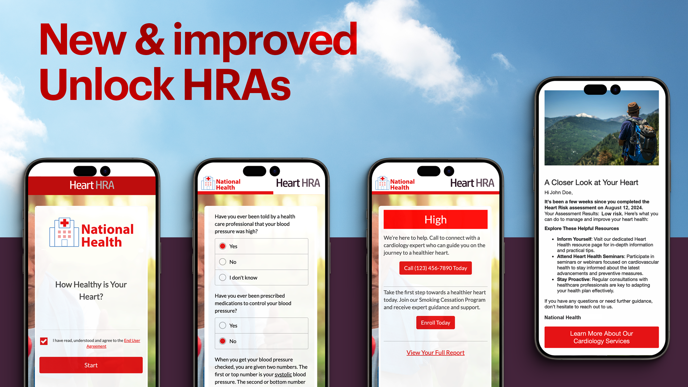 Announcing our new & improved Health Risk Assessments (HRAs)